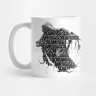 Copy of Scream VI  (Scream 6)  scary horror movie graphic design by ironpalette Mug